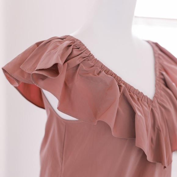 Express Ruffle V Neck Blouse - Picture 5 of 9